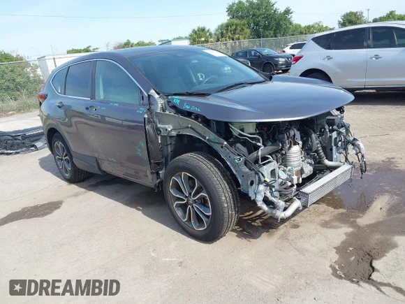 ✅ 2021 Honda CR-V EX • VIN: 2HKRW1H52MH417432 • Лот: 44984790. Опубликован ранее на IAAI с пробегом 59 230 миль. Бесплатный доступ к архиву аукционных продаж из США и подробный отчёт об истории автомобиля на DreamBid. Изображение 1.