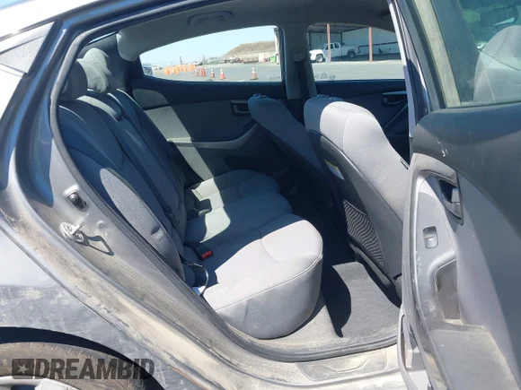✅ 2013 Hyundai Elantra Limited • VIN: 5NPDH4AE7DH206369 • Lot: 43100574. Listed on IAAI with 123,768 mi. Free auction sales archive from the USA and detailed vehicle history report at DreamBid. Image 8.