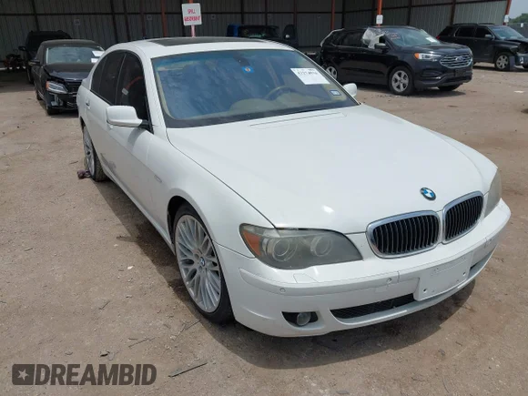 ✅ 2008 BMW 7 Series 750i • VIN: WBAHL835X8DT14305 • Lot: 42274934. Listed on IAAI with 96,366 mi. Free auction sales archive from the USA and detailed vehicle history report at DreamBid. Image 1.
