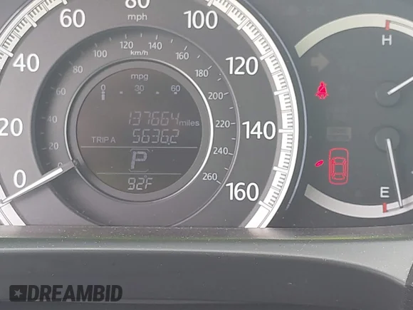 ✅ 2015 Honda Accord EX-L • VIN: 1HGCR3F83FA037498 • Lot: 45264046. Listed on IAAI with 137,664 mi. Free auction sales archive from the USA and detailed vehicle history report at DreamBid. Image 7.
