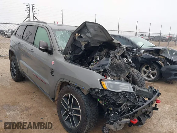 ✅ 2021 Jeep Grand Cherokee Trailhawk • VIN: 1C4RJFLTXMC613535 • Lot: 42407069. Listed on IAAI with Not provided. Free auction sales archive from the USA and detailed vehicle history report at DreamBid. Image 1.