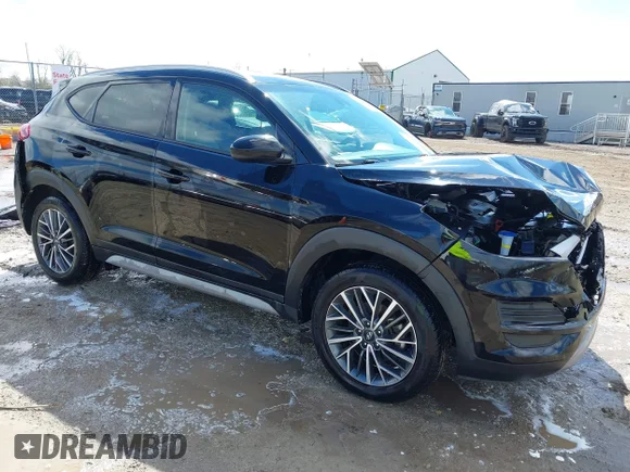 ✅ 2020 Hyundai Tucson Sport • VIN: KM8J3CAL0LU250577 • Lot: 44681166. Listed on IAAI with 70,416 mi. Free auction sales archive from the USA and detailed vehicle history report at DreamBid. Image 1.