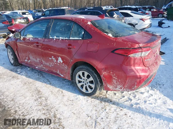 ✅ 2021 Toyota Corolla LE • VIN: 5YFEPMAE3MP254736 • Lot: 44238453. Wystawiony na IAAI z przebiegiem 81 106 mil. Bezpłatny archiwum sprzedaży aukcyjnych z USA i szczegółowy raport historii pojazdu na DreamBid. Zdjęcie 3.