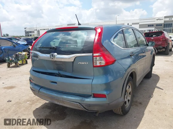 ✅ 2015 Honda CR-V LX • VIN: 5J6RM4H32FL068335 • Лот: 45298862. Опубликован ранее на IAAI с пробегом 146 916 миль. Бесплатный доступ к архиву аукционных продаж из США и подробный отчёт об истории автомобиля на DreamBid. Изображение 4.