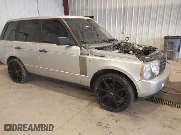 ✅ 2003 Land Rover Range Rover HSE • VIN: SALME11473A121156 • Lot: 42466700. Listed on IAAI with Not provided. Free auction sales archive from the USA and detailed vehicle history report at DreamBid. Image 1.