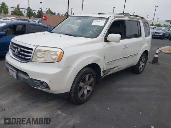 ✅ 2013 Honda Pilot Touring • VIN: 5FNYF3H96DB001702 • Лот: 45079727. Опубліковано раніше на IAAI з пробігом 175 360 миль. Безкоштовний доступ до архіву аукціонних продажів зі США та докладний звіт про історію автомобіля на DreamBid. Зображення 2.