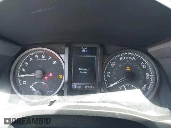 ✅ 2020 Toyota Tacoma TRD Sport • VIN: 3TMCZ5AN5LM337632 • Lot: 42203628. Wystawiony na IAAI z przebiegiem 39 831 mil. Bezpłatny archiwum sprzedaży aukcyjnych z USA i szczegółowy raport historii pojazdu na DreamBid. Zdjęcie 7.