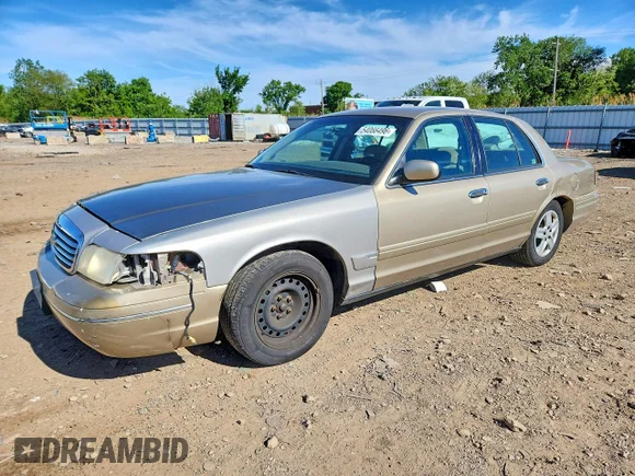 ✅ 1999 Ford Crown Victoria • VIN: 2FAFP73W5XX115810 • Lot: 54066496. Listed on Copart with 117,648 mi. Free auction sales archive from the USA and detailed vehicle history report at DreamBid. Image 1.