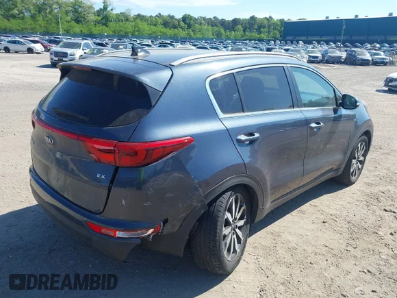 ✅ 2017 Kia Sportage EX • VIN: KNDPNCAC1H7270626 • Лот: 45215326. Опубликован ранее на IAAI с пробегом 107 546 миль. Бесплатный доступ к архиву аукционных продаж из США и подробный отчёт об истории автомобиля на DreamBid. Изображение 4.
