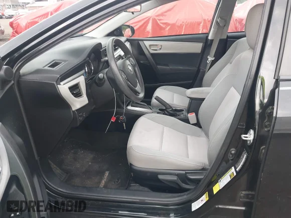 ✅ 2015 Toyota Corolla S Plus • VIN: 2T1BURHE7FC398064 • Lot: 45406130. Listed on IAAI with 106,743 mi. Free auction sales archive from the USA and detailed vehicle history report at DreamBid. Image 5.