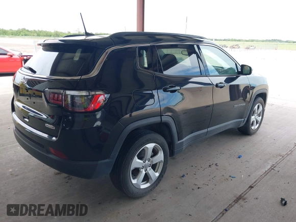 ✅ 2021 Jeep Compass Altitude • VIN: 3C4NJCBB6MT576896 • Lot: 38196327. Wystawiony na IAAI z przebiegiem 38 367 mil. Bezpłatny archiwum sprzedaży aukcyjnych z USA i szczegółowy raport historii pojazdu na DreamBid. Zdjęcie 4.