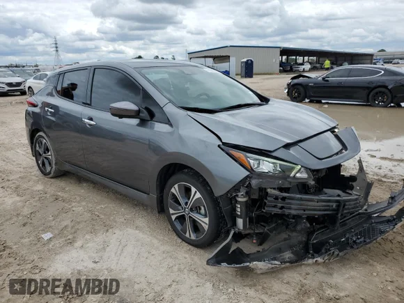 ✅ 2020 Nissan LEAF SL Plus • VIN: 1N4BZ1DP2LC302247 • Lot: 71502604. Wystawiony na Copart z przebiegiem 53 865 mil. Bezpłatny archiwum sprzedaży aukcyjnych z USA i szczegółowy raport historii pojazdu na DreamBid. Zdjęcie 4.