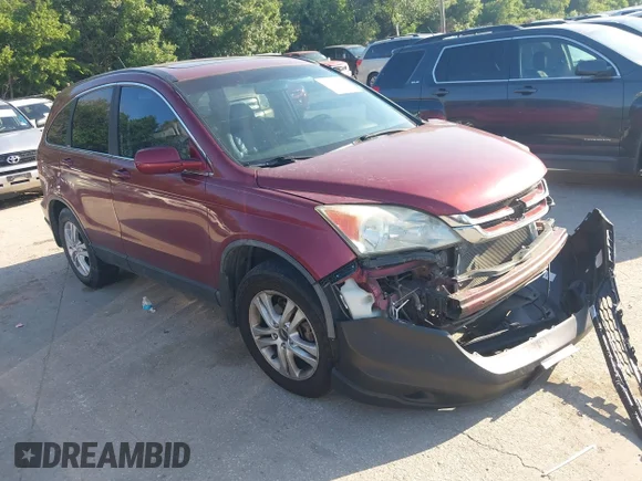 ✅ 2010 Honda CR-V EX-L • VIN: 5J6RE3H75AL022128 • Lot: 45096498. Listed on IAAI with 259,812 mi. Free auction sales archive from the USA and detailed vehicle history report at DreamBid. Image 1.