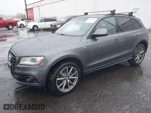 ✅ 2016 Audi SQ5 Premium Plus • VIN: WA1CCAFP9GA134132 • Lot: 43792591. Wystawiony na IAAI z przebiegiem 106 341 mil. Bezpłatny archiwum sprzedaży aukcyjnych z USA i szczegółowy raport historii pojazdu na DreamBid. Zdjęcie 2.