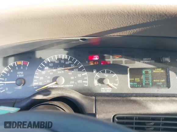 ✅ 1996 Pontiac Bonneville SSE • VIN: 1G2HZ52K5TH213881 • Лот: 44181955. Опубликован ранее на IAAI с пробегом 117 873 миль. Бесплатный доступ к архиву аукционных продаж из США и подробный отчёт об истории автомобиля на DreamBid. Изображение 7.