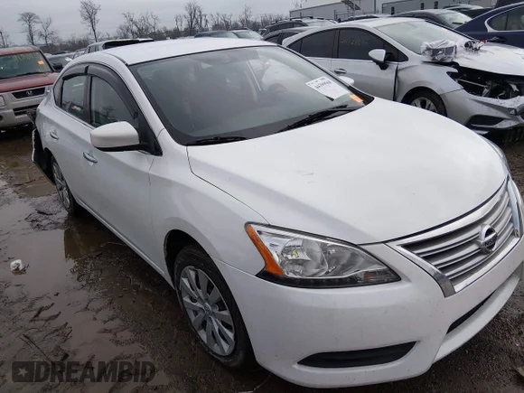 ✅ 2014 Nissan Sentra S • VIN: 3N1AB7AP5EY307800 • Lot: 44399568. Wystawiony na IAAI z przebiegiem 86 756 mil. Bezpłatny archiwum sprzedaży aukcyjnych z USA i szczegółowy raport historii pojazdu na DreamBid. Zdjęcie 1.