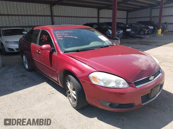 ✅ 2008 Chevrolet Impala LTZ • VIN: 2G1WU583789223463 • Лот: 45229156. Опубликован ранее на IAAI с пробегом 182 698 миль. Бесплатный доступ к архиву аукционных продаж из США и подробный отчёт об истории автомобиля на DreamBid. Изображение 1.