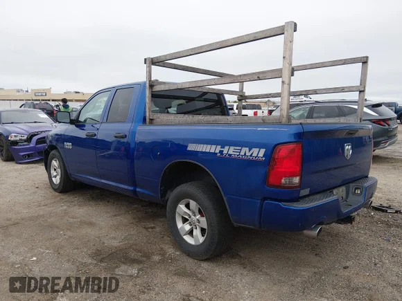 ✅ 2017 Ram 1500 Express • VIN: 1C6RR6FT8HS776045 • Lot: 45390690. Listed on IAAI with 143,257 mi. Free auction sales archive from the USA and detailed vehicle history report at DreamBid. Image 3.