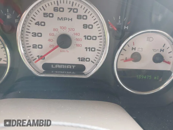 ✅ 2008 Ford F-150 XLT • VIN: 1FTPW12V78FA08388 • Lot: 42862745. Listed on IAAI with 189,475 mi. Free auction sales archive from the USA and detailed vehicle history report at DreamBid. Image 7.