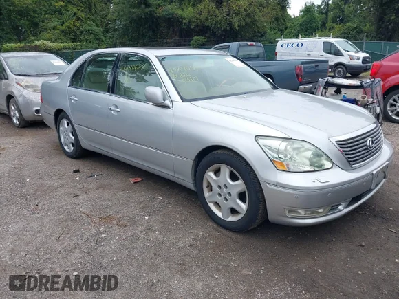 ✅ 2004 Lexus LS 430 • VIN: JTHBN36F740161201 • Лот: 43240688. Опубликован ранее на IAAI с пробегом 229 635 миль. Бесплатный доступ к архиву аукционных продаж из США и подробный отчёт об истории автомобиля на DreamBid. Изображение 1.
