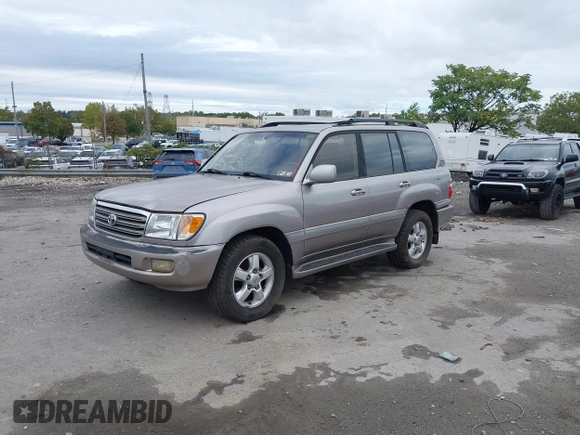 ✅ 2003 Toyota Land Cruiser • VIN: JTEHT05J932045177 • Lot: 43390335. Listed on IAAI with 183,956 mi. Free auction sales archive from the USA and detailed vehicle history report at DreamBid. Image 2.