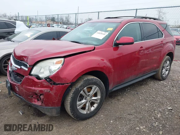 ✅ 2014 Chevrolet Equinox LT • VIN: 2GNALBEK5E6241849 • Lot: 44028949. Listed on IAAI with 123,084 mi. Free auction sales archive from the USA and detailed vehicle history report at DreamBid. Image 2.
