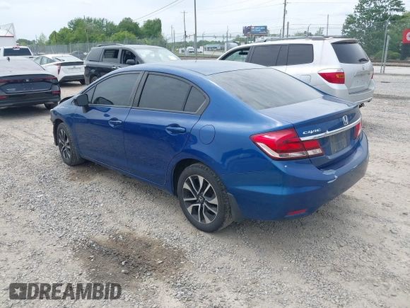 ✅ 2014 Honda Civic EX • VIN: 19XFB2F83EE081779 • Lot: 45020886. Wystawiony na IAAI z przebiegiem 278 798 mil. Bezpłatny archiwum sprzedaży aukcyjnych z USA i szczegółowy raport historii pojazdu na DreamBid. Zdjęcie 3.