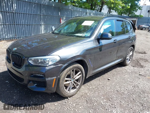 ✅ 2021 BMW X3 xDrive30i • VIN: 5UXTY5C02M9F26115 • Лот: 45223728. Опубликован ранее на IAAI с пробегом 51 302 миль. Бесплатный доступ к архиву аукционных продаж из США и подробный отчёт об истории автомобиля на DreamBid. Изображение 2.