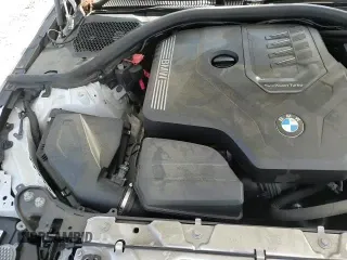 2021 BMW 3 Series 330i with VIN 3MW5R1J04M8B91740, listed as a Copart auction lot 64383555 with 77,484 mi miles and Salvage title. Bid and sale history available at DreamBid. Image 13.