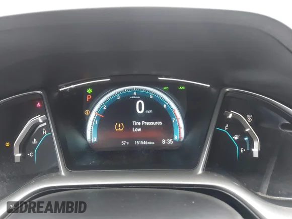 ✅ 2017 Honda Civic EX-T • VIN: 2HGFC1F41HH659229 • Lot: 45224223. Listed on IAAI with 151,546 mi. Free auction sales archive from the USA and detailed vehicle history report at DreamBid. Image 7.