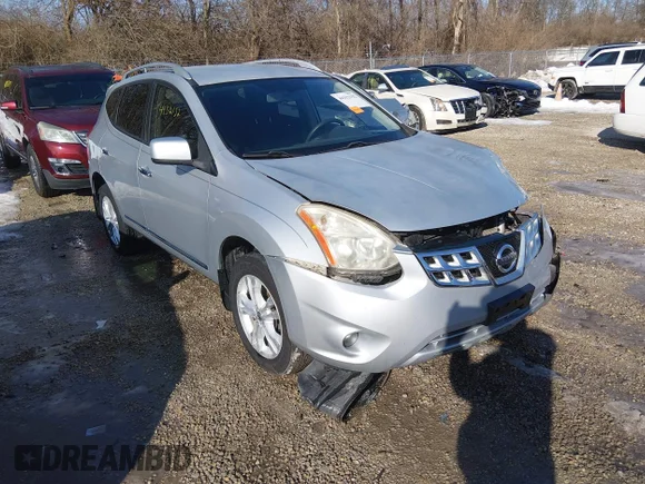 ✅ 2012 Nissan Rogue S • VIN: JN8AS5MT7CW269294 • Lot: 44312152. Listed on IAAI with 141,373 mi. Free auction sales archive from the USA and detailed vehicle history report at DreamBid. Image 1.