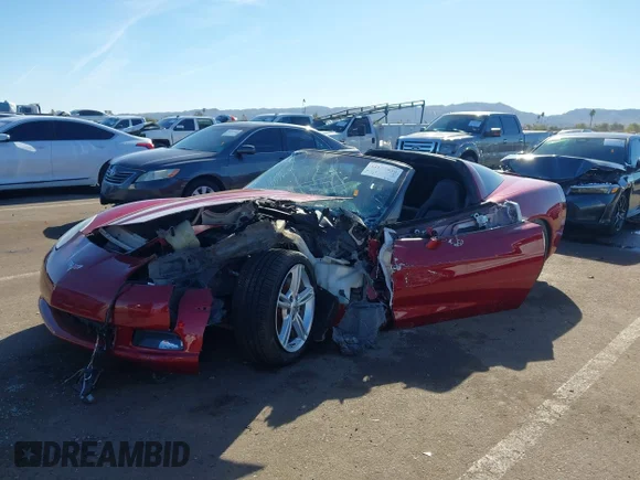 ✅ 2008 Chevrolet Corvette • VIN: 1G1YY26W485106929 • Лот: 44157939. Опубліковано раніше на IAAI з пробігом Не вказано. Безкоштовний доступ до архіву аукціонних продажів зі США та докладний звіт про історію автомобіля на DreamBid. Зображення 6.