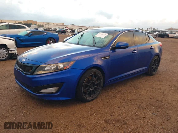 ✅ 2011 Kia Optima SX • VIN: KNAGR4A67B5086246 • Lot: 44118776. Listed on IAAI with 185,014 mi. Free auction sales archive from the USA and detailed vehicle history report at DreamBid. Image 2.