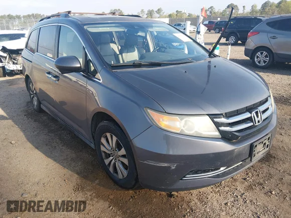 ✅ 2015 Honda Odyssey EX-L • VIN: 5FNRL5H68FB071204 • Лот: 44685734. Опубліковано раніше на IAAI з пробігом 271 607 миль. Безкоштовний доступ до архіву аукціонних продажів зі США та докладний звіт про історію автомобіля на DreamBid. Зображення 1.