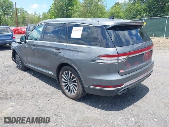 ✅ 2021 Lincoln Aviator Reserve • VIN: 5LM5J7XC3MGL06451 • Лот: 42534771. Опубліковано раніше на IAAI з пробігом 34 331 миль. Безкоштовний доступ до архіву аукціонних продажів зі США та докладний звіт про історію автомобіля на DreamBid. Зображення 3.