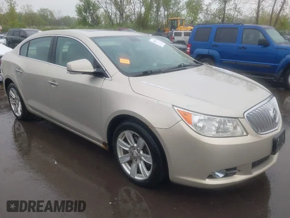 ✅ 2010 Buick LaCrosse CXS • VIN: 1G4GE5EV4AF255181 • Lot: 44981137. Listed on IAAI with 55,204 mi. Free auction sales archive from the USA and detailed vehicle history report at DreamBid. Image 1.