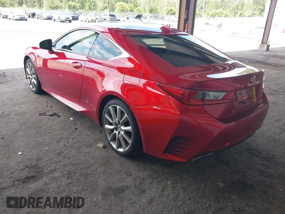 ✅ 2015 Lexus RC 350 F Sport • VIN: JTHHE5BC3F5009892 • Lot: 45525555. Listed on IAAI with 127,153 mi. Free auction sales archive from the USA and detailed vehicle history report at DreamBid. Image 3.