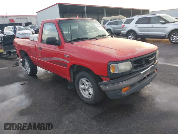 ✅ 1996 Mazda B-Series • VIN: 4F4CR12A7TTM47076 • Lot: 43751038. Listed on IAAI with 132,659 mi. Free auction sales archive from the USA and detailed vehicle history report at DreamBid. Image 1.