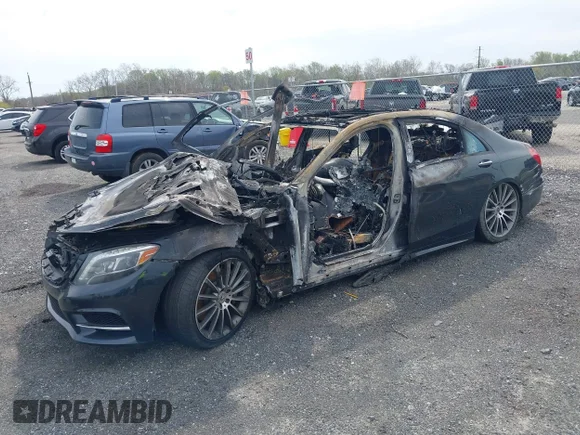 ✅ 2015 Mercedes-Benz S 550 • VIN: WDDUG8CB7FA095867 • Lot: 44841236. Wystawiony na IAAI z przebiegiem Nie podano. Bezpłatny archiwum sprzedaży aukcyjnych z USA i szczegółowy raport historii pojazdu na DreamBid. Zdjęcie 2.