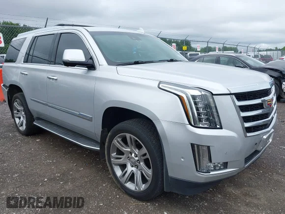 ✅ 2018 Cadillac Escalade Luxury • VIN: 1GYS4BKJ3JR245607 • Lot: 42625508. Wystawiony na IAAI z przebiegiem 110 247 mil. Bezpłatny archiwum sprzedaży aukcyjnych z USA i szczegółowy raport historii pojazdu na DreamBid. Zdjęcie 1.