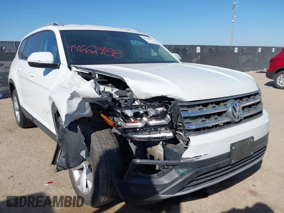 ✅ 2018 Volkswagen Atlas SE • VIN: 1V2CR2CA7JC585208 • Lot: 44662988. Wystawiony na IAAI z przebiegiem 90 638 mil. Bezpłatny archiwum sprzedaży aukcyjnych z USA i szczegółowy raport historii pojazdu na DreamBid. Zdjęcie 6.