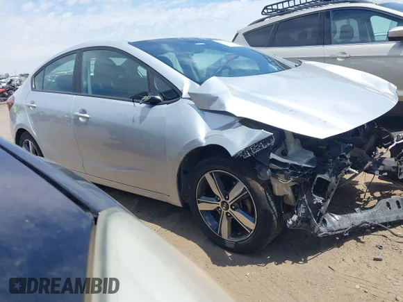 ✅ 2018 Kia Forte S • VIN: 3KPFL4A7XJE169939 • Lot: 45115292. Listed on IAAI with 156,122 mi. Free auction sales archive from the USA and detailed vehicle history report at DreamBid. Image 1.