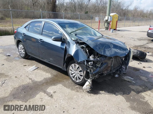 ✅ 2015 Toyota Corolla S Plus • VIN: 5YFBURHE0FP220982 • Lot: 44489073. Listed on IAAI with Not provided. Free auction sales archive from the USA and detailed vehicle history report at DreamBid. Image 1.