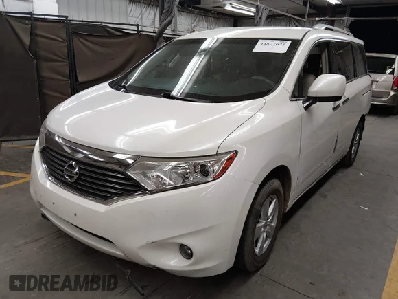 ✅ 2017 Nissan Quest SV • VIN: JN8AE2KP4H9166951 • Lot: 44877625. Wystawiony na IAAI z przebiegiem 113 672 mil. Bezpłatny archiwum sprzedaży aukcyjnych z USA i szczegółowy raport historii pojazdu na DreamBid. Zdjęcie 2.