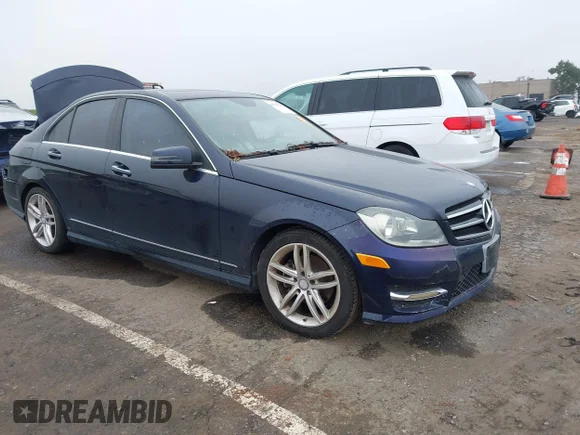 ✅ 2014 Mercedes-Benz C 250 Sport • VIN: WDDGF4HB1ER307714 • Lot: 44196743. Listed on IAAI with 133,260 mi. Free auction sales archive from the USA and detailed vehicle history report at DreamBid. Image 1.