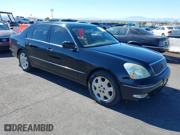 ✅ 2003 Lexus LS 430 • VIN: JTHBN30F130106640 • Лот: 43476200. Опубликован ранее на IAAI с пробегом 127 508 миль. Бесплатный доступ к архиву аукционных продаж из США и подробный отчёт об истории автомобиля на DreamBid. Изображение 1.