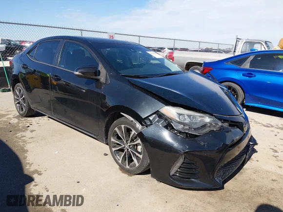 ✅ 2019 Toyota Corolla LE • VIN: 5YFBURHE6KP871592 • Lot: 44305683. Listed on IAAI with 69,632 mi. Free auction sales archive from the USA and detailed vehicle history report at DreamBid. Image 1.