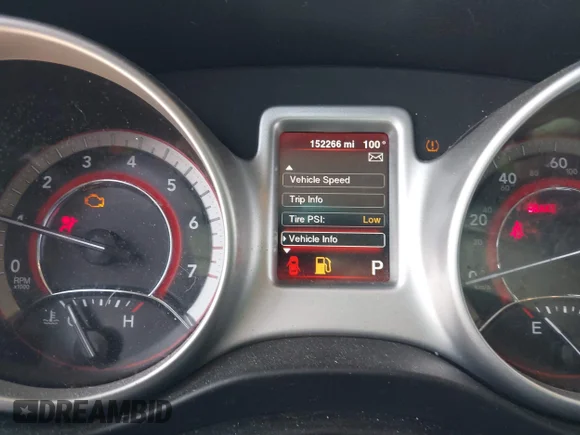 ✅ 2016 Dodge Journey SE • VIN: 3C4PDCAB5GT119843 • Lot: 45441664. Listed on IAAI with 152,266 mi. Free auction sales archive from the USA and detailed vehicle history report at DreamBid. Image 7.