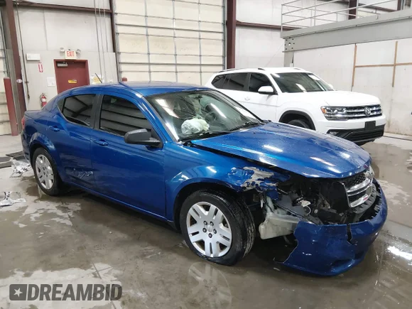 ✅ 2012 Dodge Avenger SE • VIN: 1C3CDZAB8CN259661 • Lot: 45466030. Wystawiony na IAAI z przebiegiem 103 483 mil. Bezpłatny archiwum sprzedaży aukcyjnych z USA i szczegółowy raport historii pojazdu na DreamBid. Zdjęcie 1.