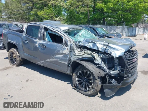 ✅ 2022 GMC Canyon 4WD Elevation • VIN: 1GTG6CEN4N1187439 • Lot: 45141921. Listed on IAAI with 58,740 mi. Free auction sales archive from the USA and detailed vehicle history report at DreamBid. Image 1.